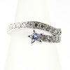12月誕生石タンザナイト★スターデザインリング