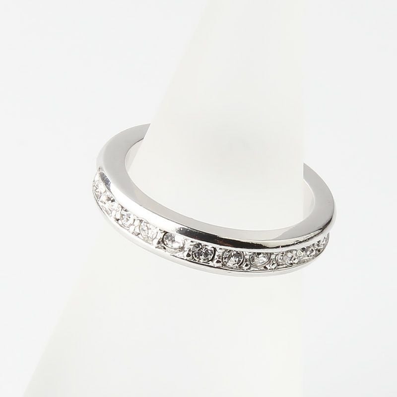 4月誕生石スワロフスキー★エタニティピンキーリング