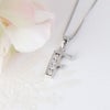 SVR925★イニシャルネックレス「F」