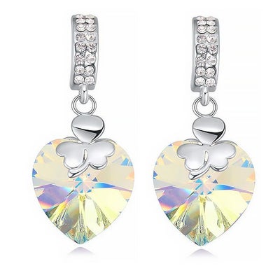 ピアス レディース アクセサリー ハートピアス Swarovski 