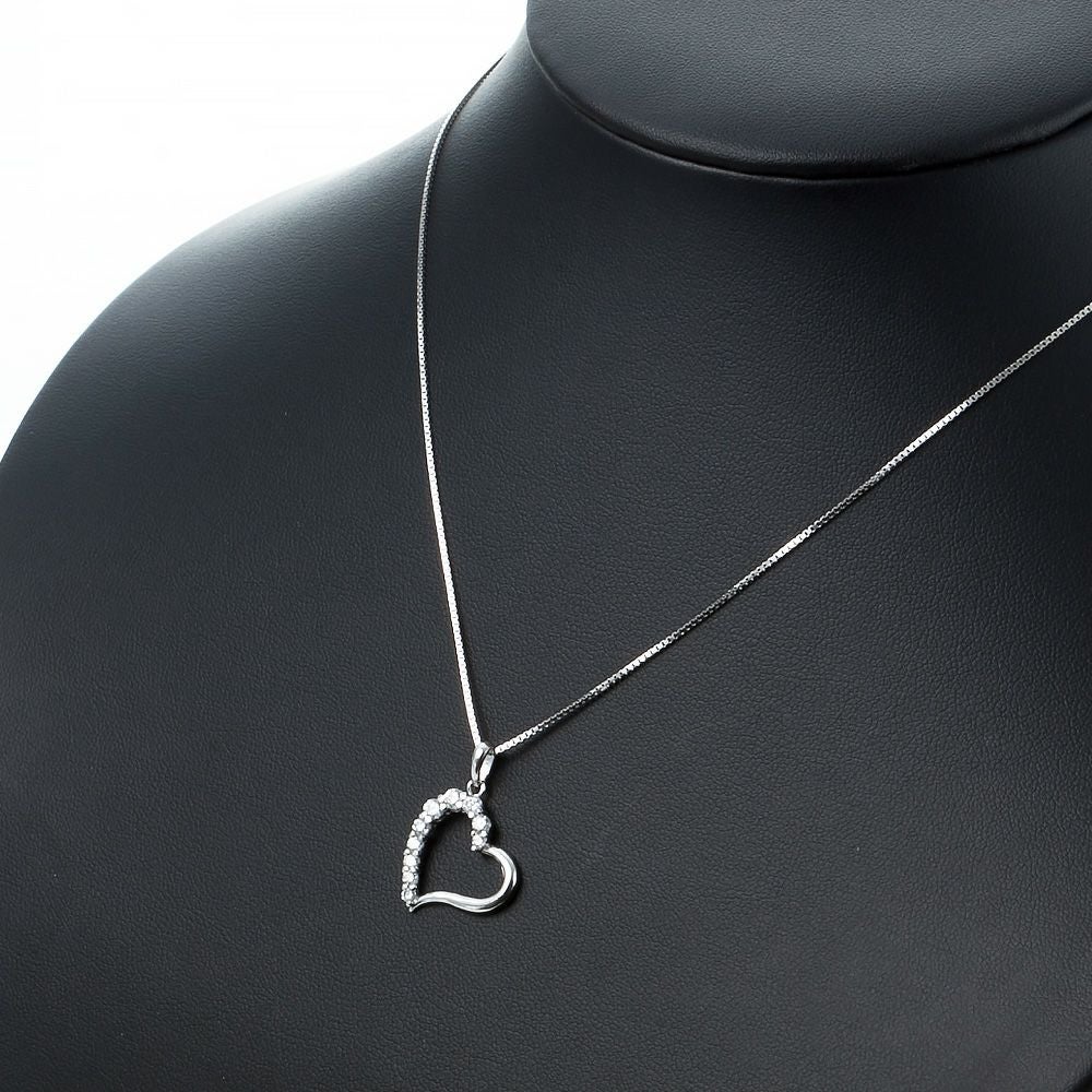 SVR925★オープンハートネックレス