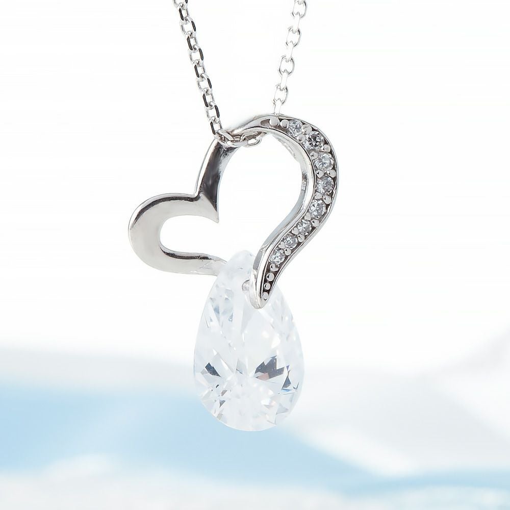 SVR925★ハートティアドロップネックレス