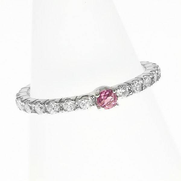 10月誕生石ピンクトルマリン★センターピースリング