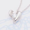 6月誕生石ムーンストーン★SVR925ハートネックレス