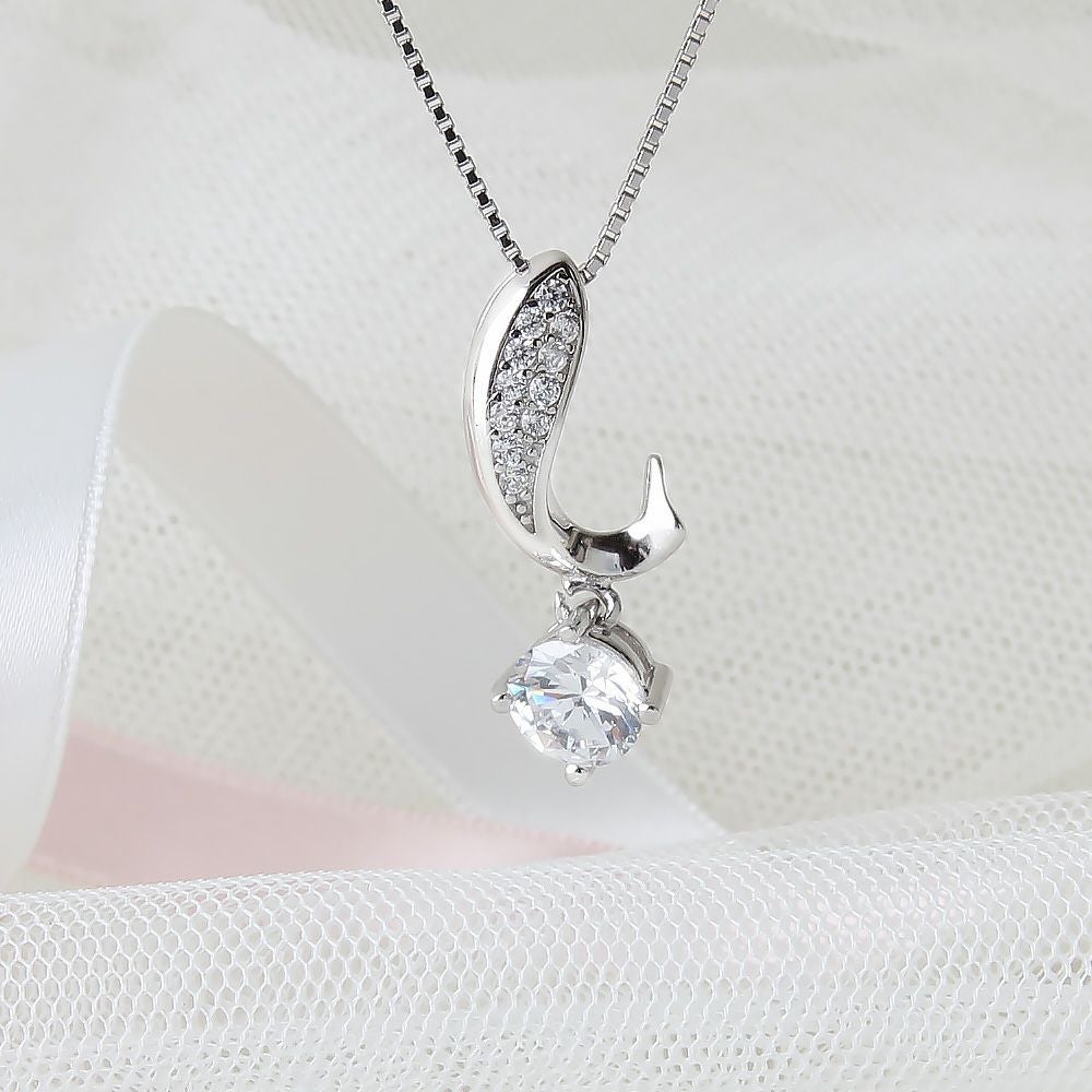 SVR925★1ctエレガントラインネックレス